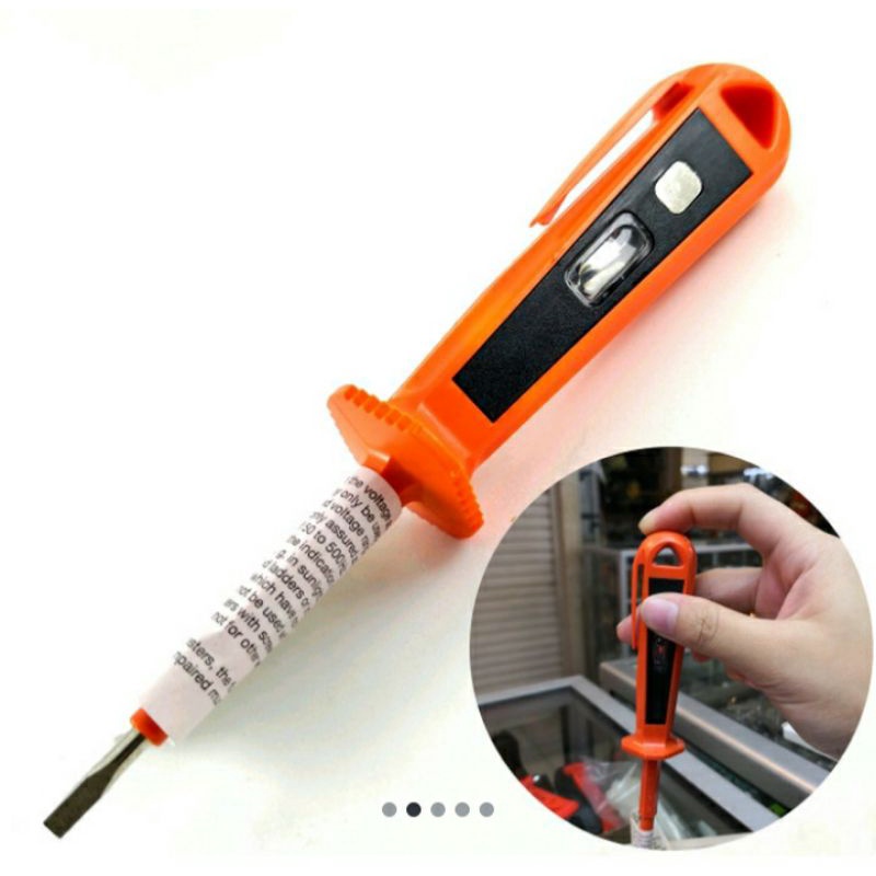 Test pen AC 15cm ( SHORT ) obeng testpen made in germany tespen IWT