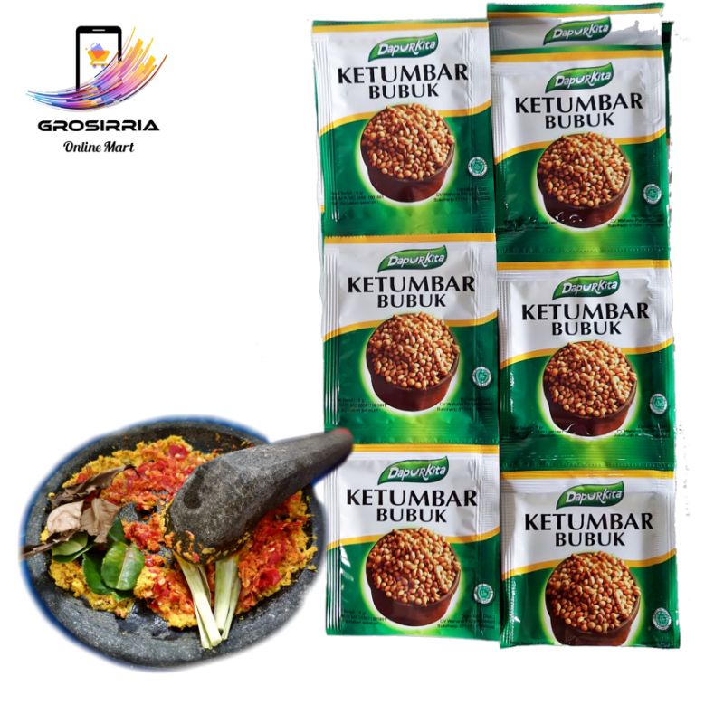 

Dapurkita Ketumbar Bubuk 5gr (12 Pcs)