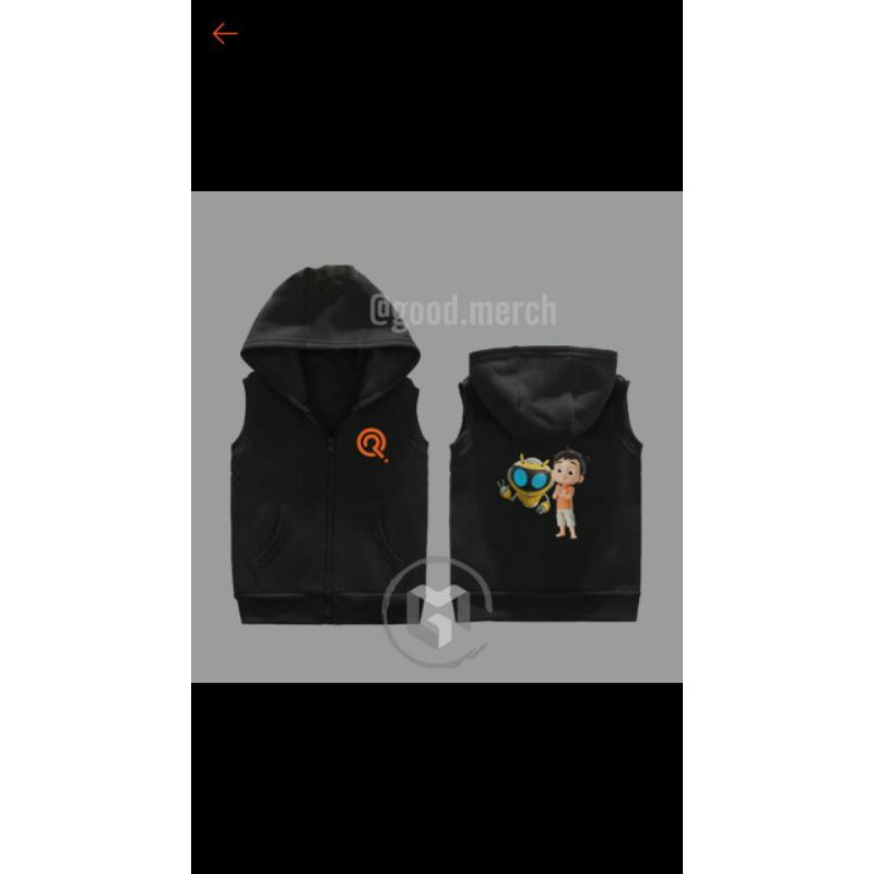 ROMPI SWEATER HOODIE ANAK RIKO THE SERIES