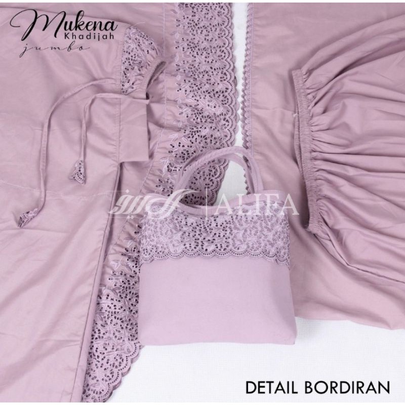 mukena brukat Wulandari