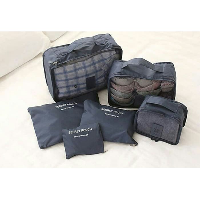 TAS TRAVELING 6 in 1 TRAVEL BAG IN BAG ORGANIZER