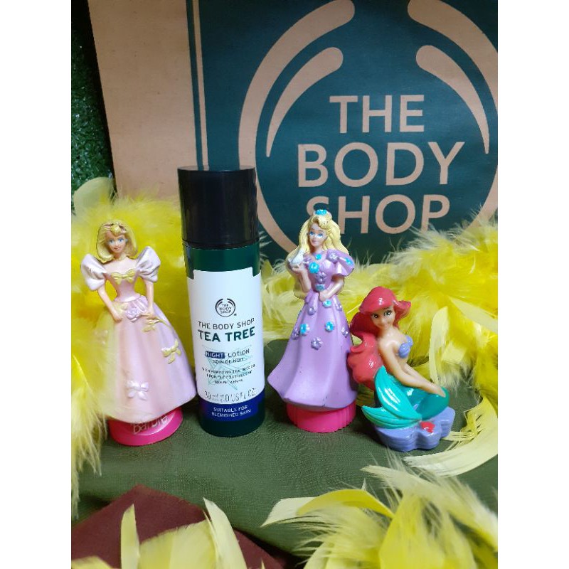 Tea tree night solution the body shop 30ml / the body shop tea tree