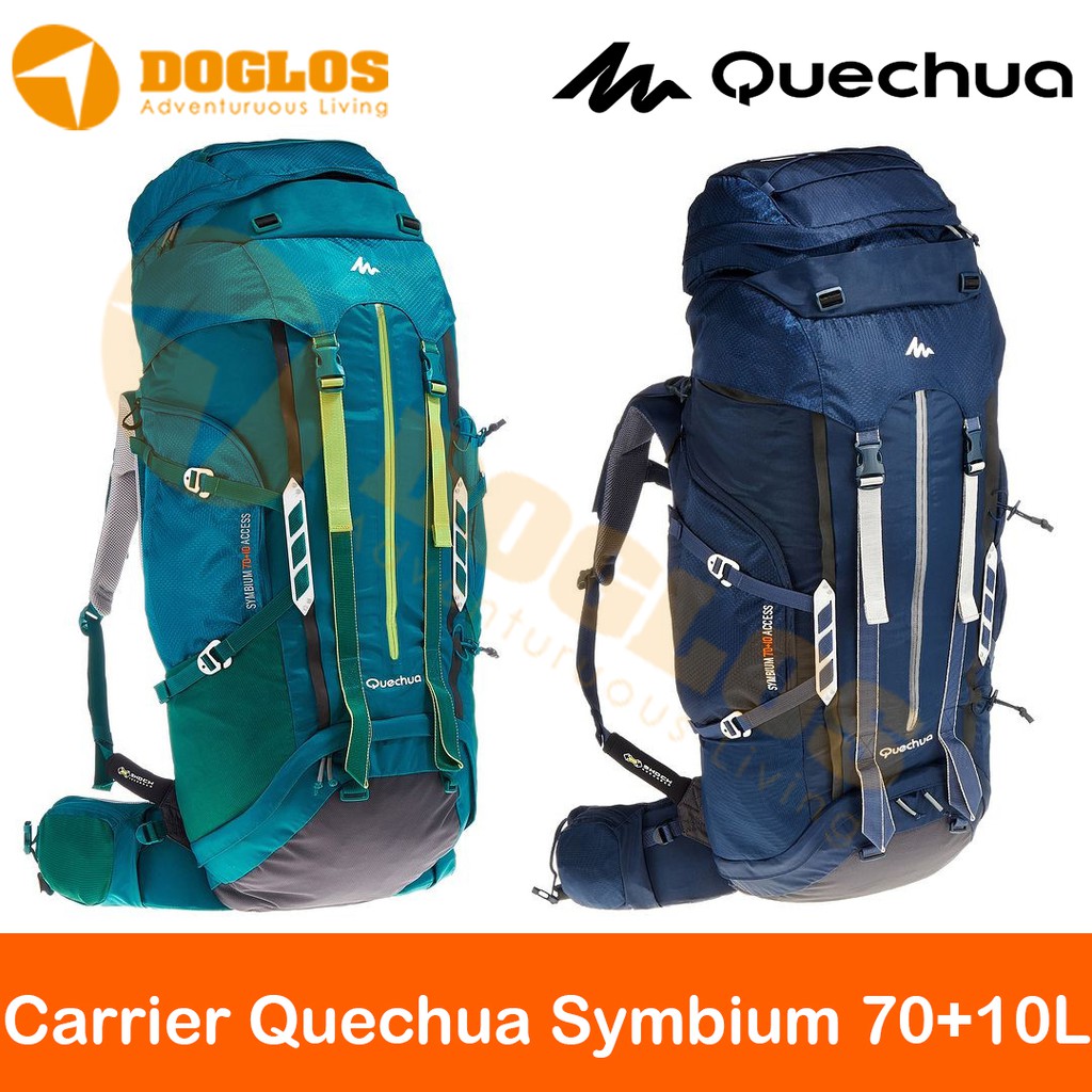 Carrier Quechua Symbium Access 70+10l Backpack tas gunung keril hiking