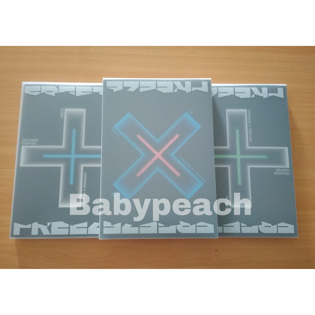 (+POSTCARD) TXT  ALBUM ONLY THE CHAOS CHAPTER : FREEZE