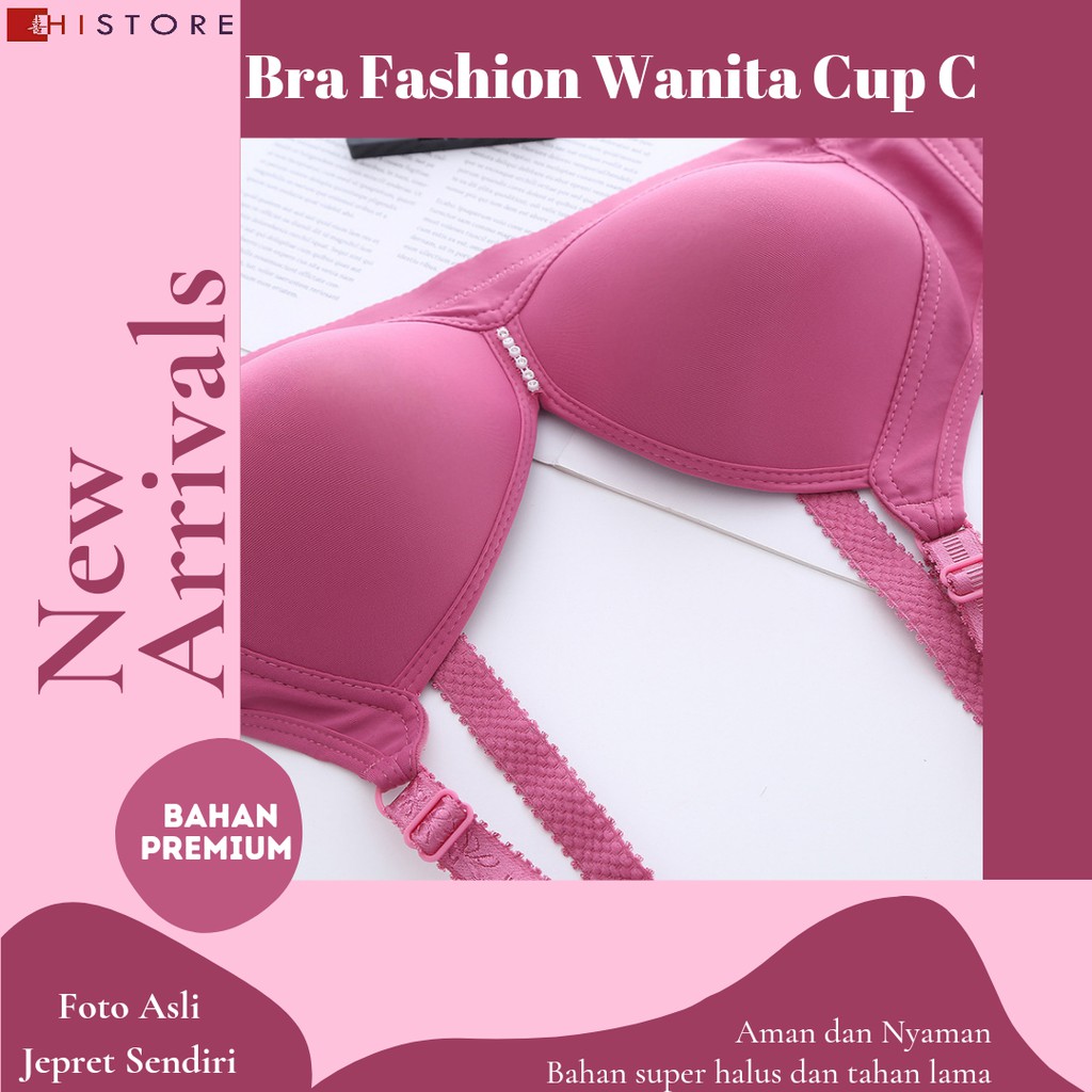 [HI] Bra BH JUMBO CUP C Fashion Wanita Bra wanita Premium Busa Tipis Tanpa Kawat Sangat Nyaman 227