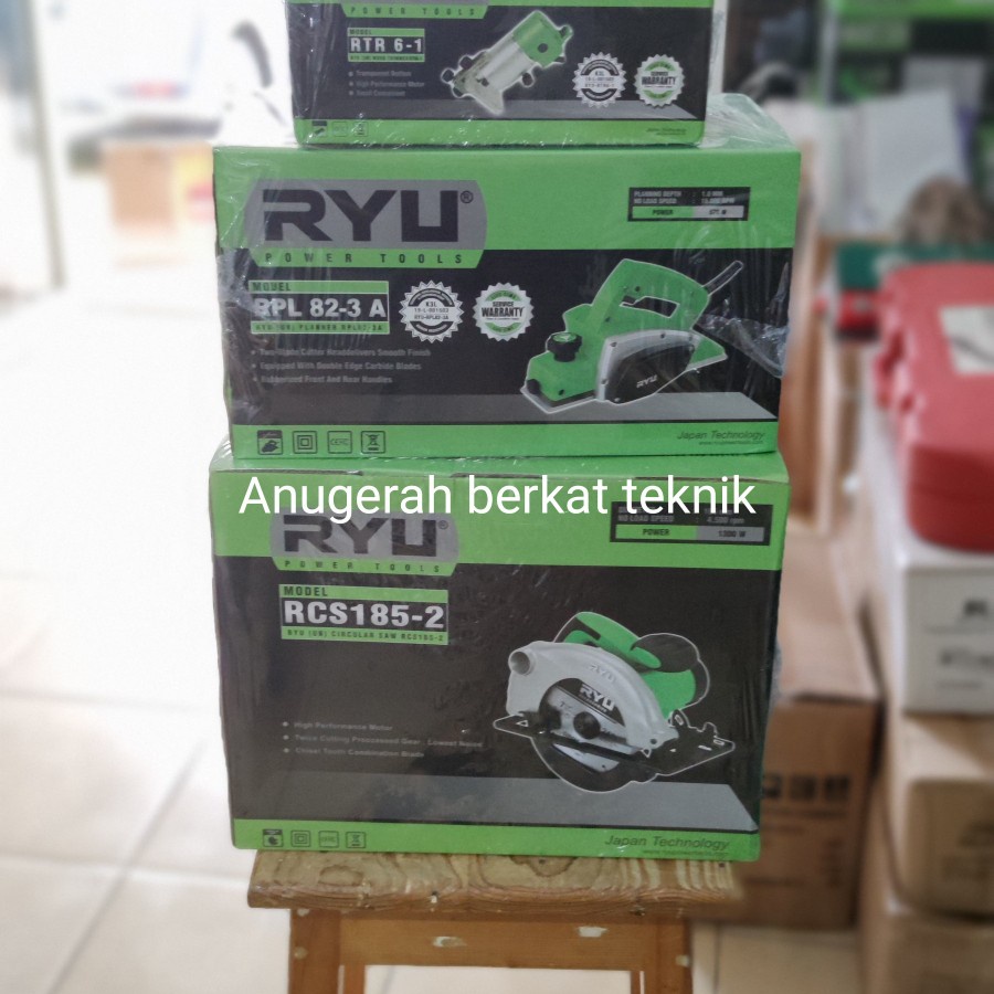 Paket 3 Mesin Profil Mesin Serut Kayu Mesin Circular Saw TEKIRO RYU