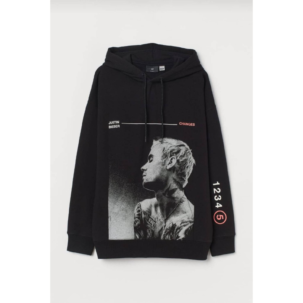 HOODIE H&M HNM JUSTIN BIEBER CHANGES