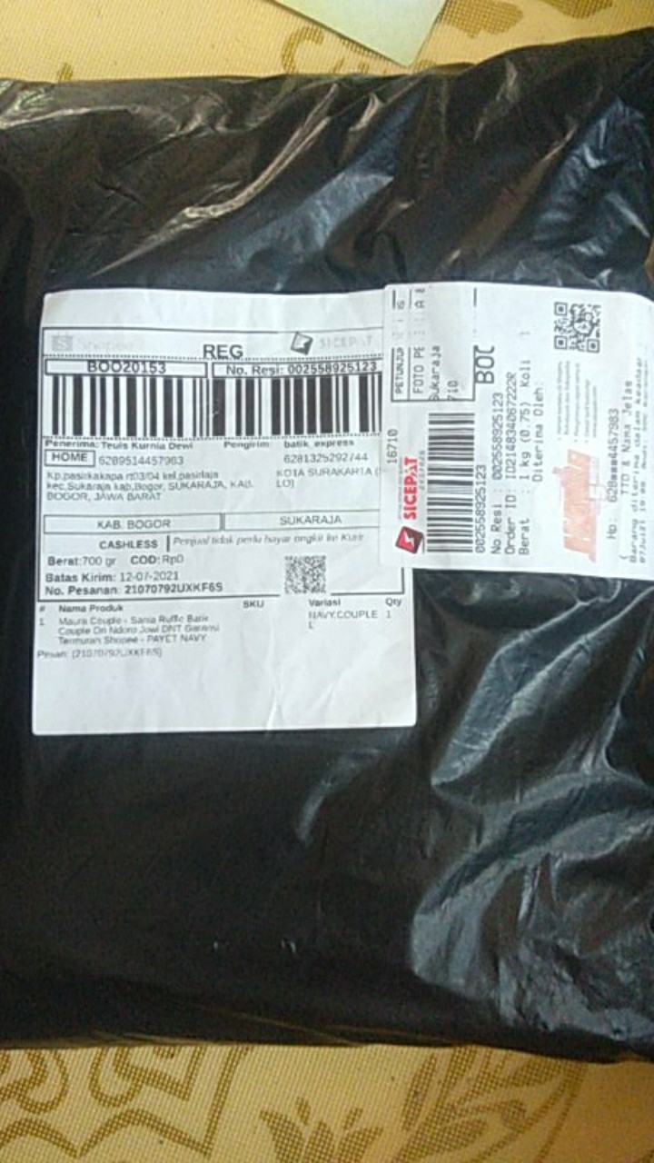 Maura Couple - Sania Ruffle Batik Couple Ori Ndoro Jowi Dnt Garansi Termurah Shopee - Payet Navy