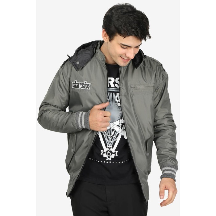 Stm-805 Jaket Bomber Kanvas Canvas Pria Semi Parka Army Remaja Ho CW812  Bomber Outdoor Pria Water