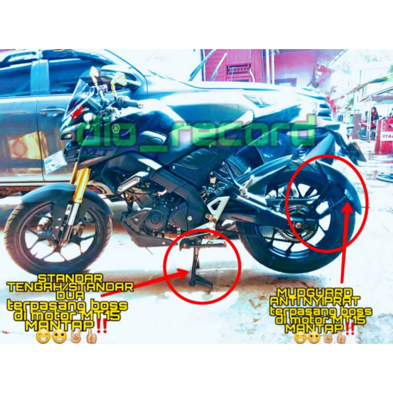 PAKET STANDAR TENGAH CUSTOME + MUDGUARD PNP MT15
