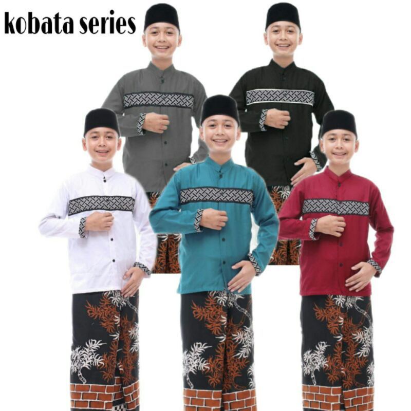Baju Koko Kurta Lengan Panjang Anak Remaja Usia SMP 10-15 Tahun / Koko Anak Casual Premium Terbaru