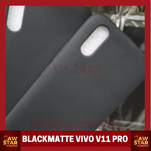 Slim Black Matte Case Vivo V11 Pro Murah.