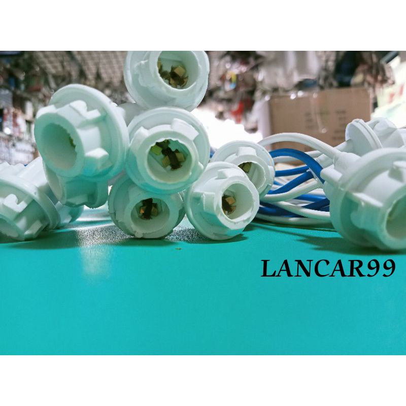 1PCS FITTING LAMPU SEN/SOKET LAMPU SEN T10 COLOK