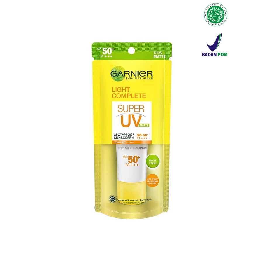 Garnier Light Complete Super UV Sunscreen Spf50 Matte Finish 15ml