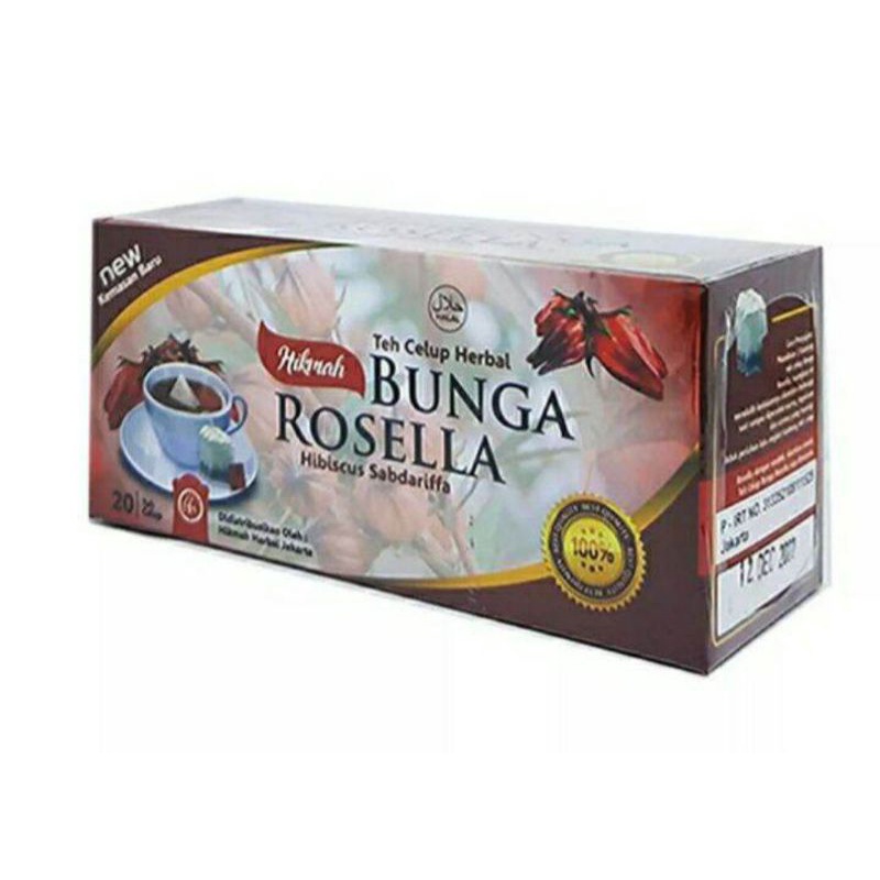 

TEH CELUP BUNGA ROSELLA MERAH / TEH HERBAL BUNGA ROSELLA