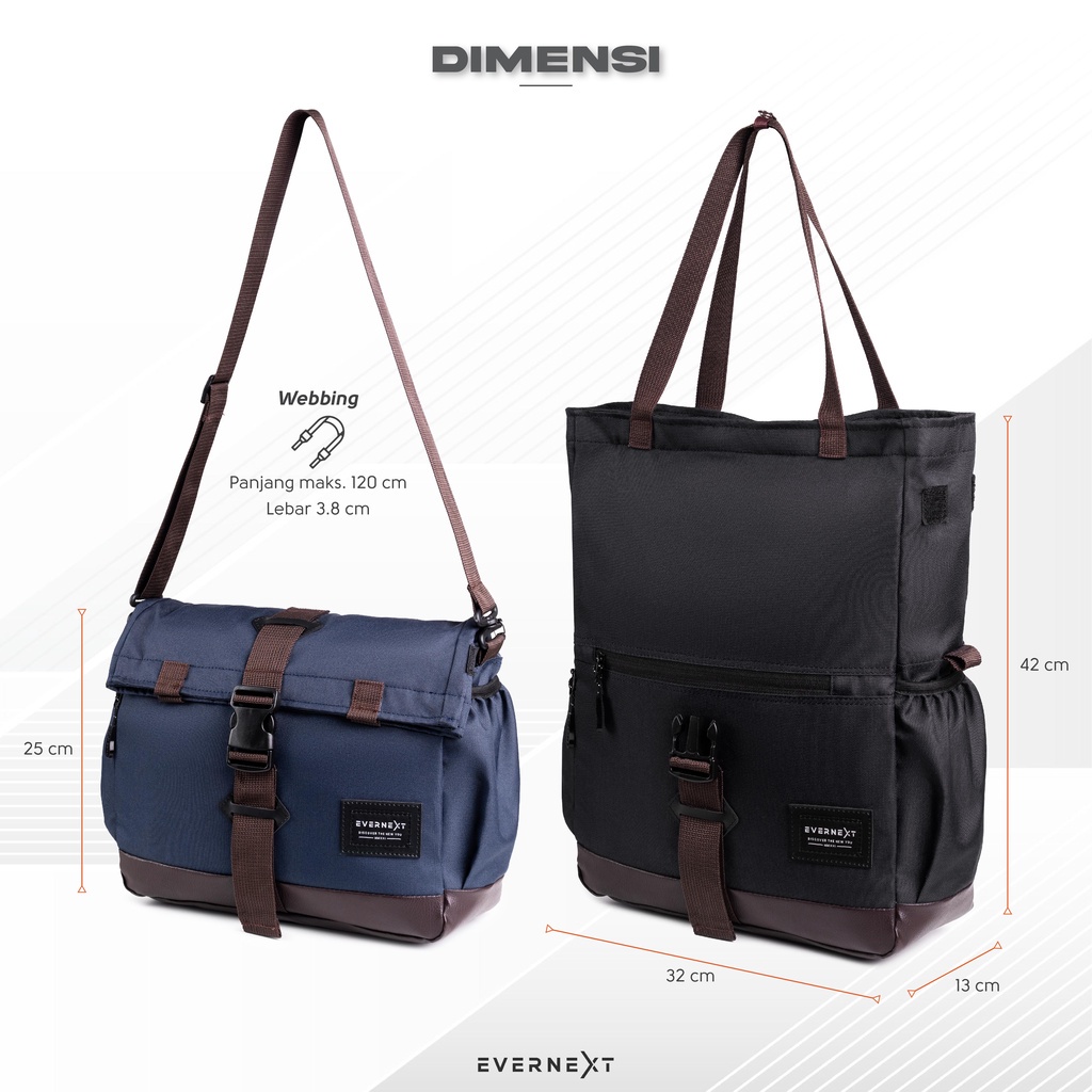 Promo tas totebag totbag pria wanita multy fungsi sling bag branded tas jinjing laptop unisex totte bag pria waterproof