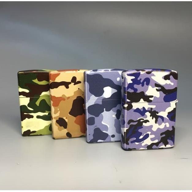 Zippo Original Korek Api Tahan Angin - Army Camouflage