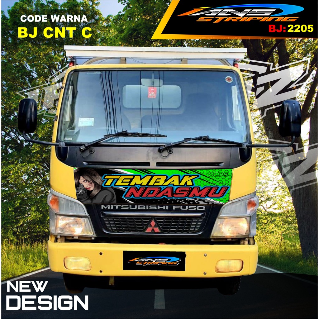 STICKER KAP DEPAN TRUK  RAGASA / STIKER KABIN TRUK RAGASA,UMPLUNG / STIKER KAP CUP DEPAN TRUK DINA,FUSO