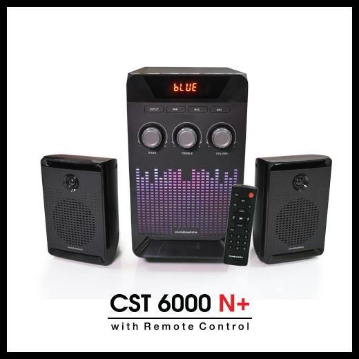 Speaker Bluetooth Simbadda Cst 6000N+ Subwoofer Bass Power Led Display