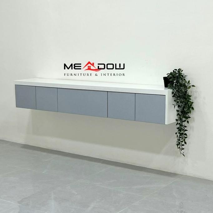 Cabinet tv - meja tv gantung - rak tv gantung