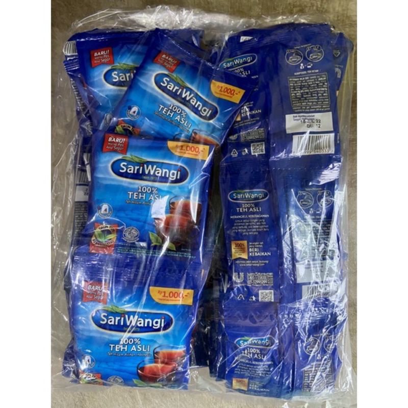 

teh sari wangi saset isi'3