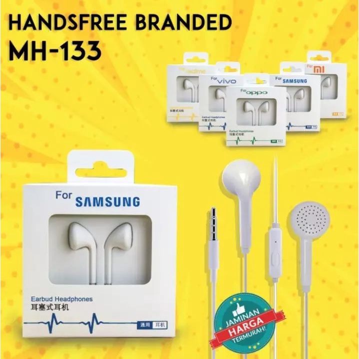 [SO] Hf Handsfree Headset Brand MH -133 Kualitas Bagus