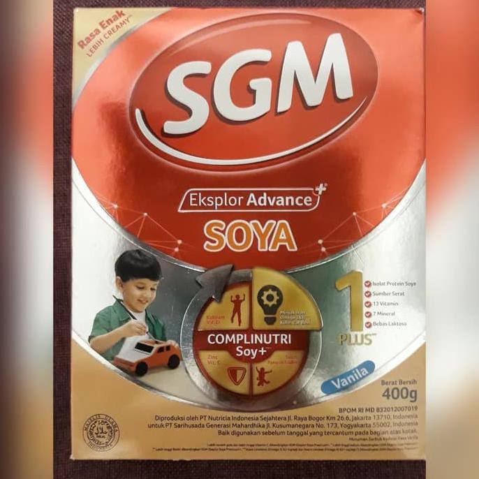 

Preloved Sgm Eksplor Soya 1 Plus Vanilla - 400 Gr⠀⠀