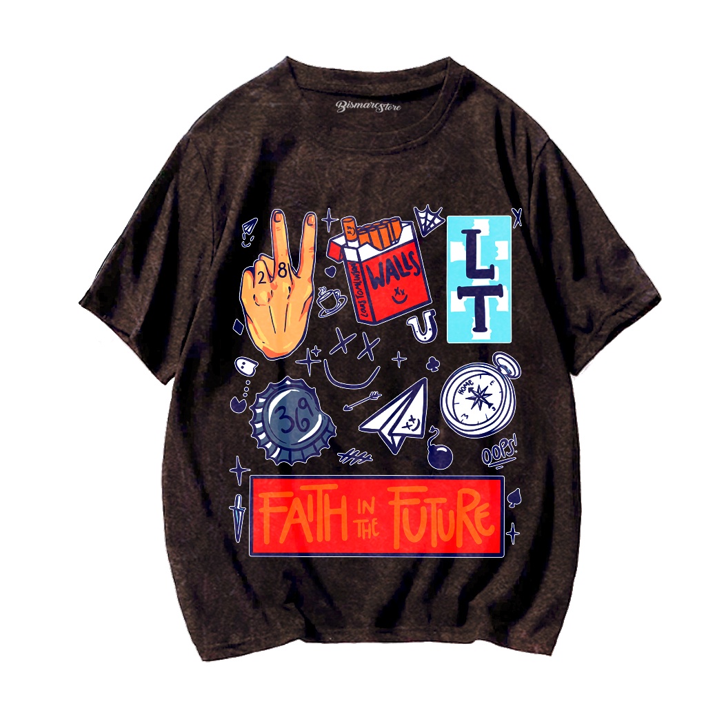 Kaos musik Louis Tomlinson Faith In The Future Premium Tshirt