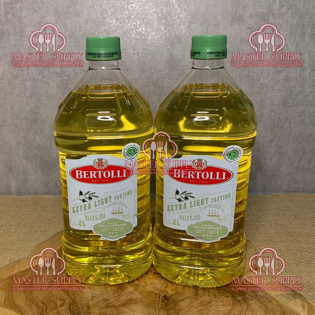 

BERTOLLI EXTRA LIGHT OLIVE OIL 2 L / MINYAK GORENG / UKURAN 2 LITER