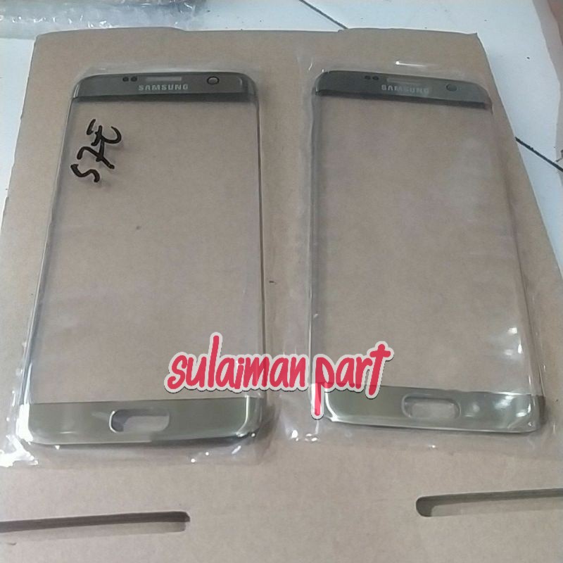 KACA DEPAN SAMSUNG S7 EDGE KACA LCD KACA TAUCHSCREENGINAL