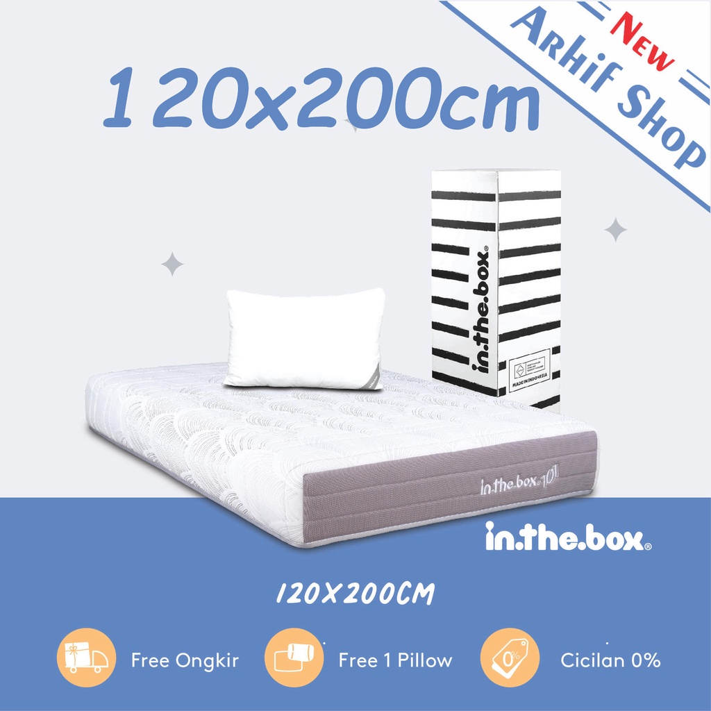 SPRINGBED inthebox 101 120x190 (Custom) KASUR IN THE BOX