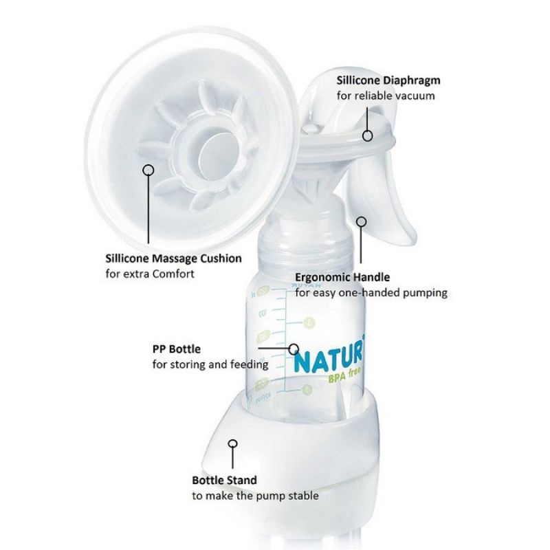 Natur Manual Breast Pump Pompa Asi Manual