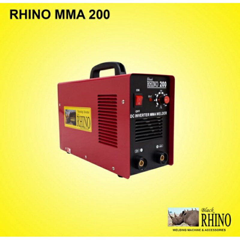 Mesin Las Inverter RHINO MMA 200 mesin Las Rhino 200 A mesin las listrik 200a