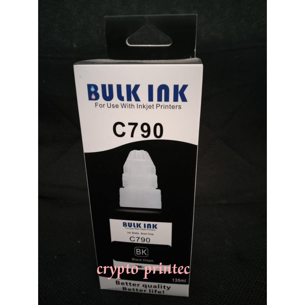 Tinta Canon Black C790 For Printer Canon G1000 G2000 G3000 G4000 G1010 G2010/Tinta Bulk Ink C790