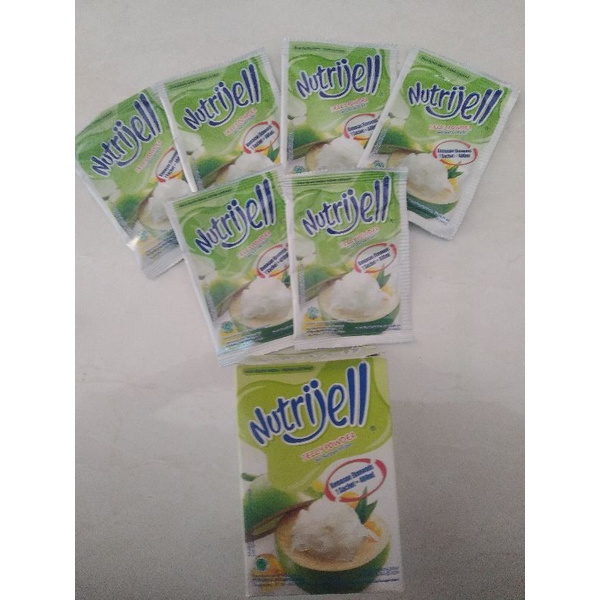 

Nutrijell rasa kelapa muda / young coconut 10g