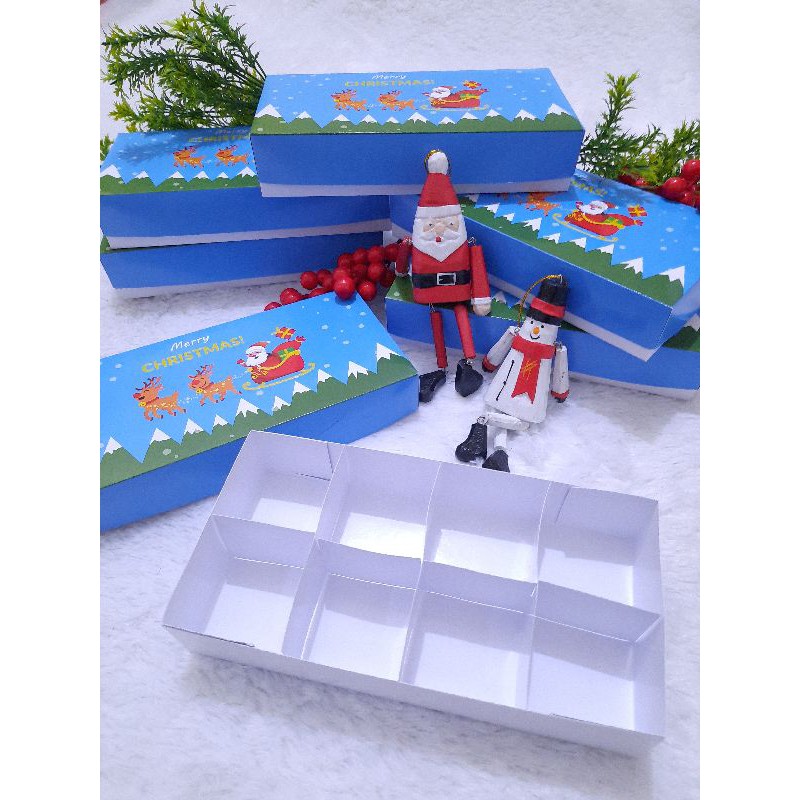 

box cookies natal box sekat
