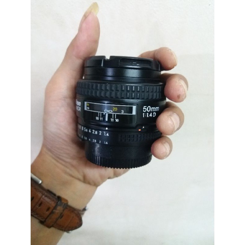 Lensa Nikon 50mm f1.4 AF-D mulus