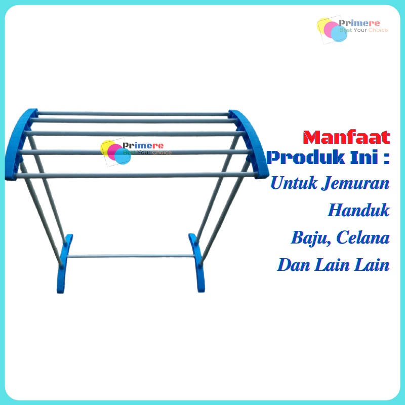 Jemuran Anduk Plastik Portable / Tempat Jemur Handuk Gantungan Kamar Mandi