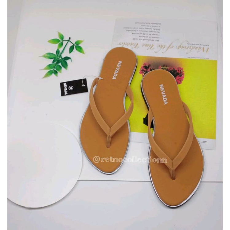 sendal jepit wanita murah/sandal wanita terbaru/sendal japit wanita nevada/japit polos