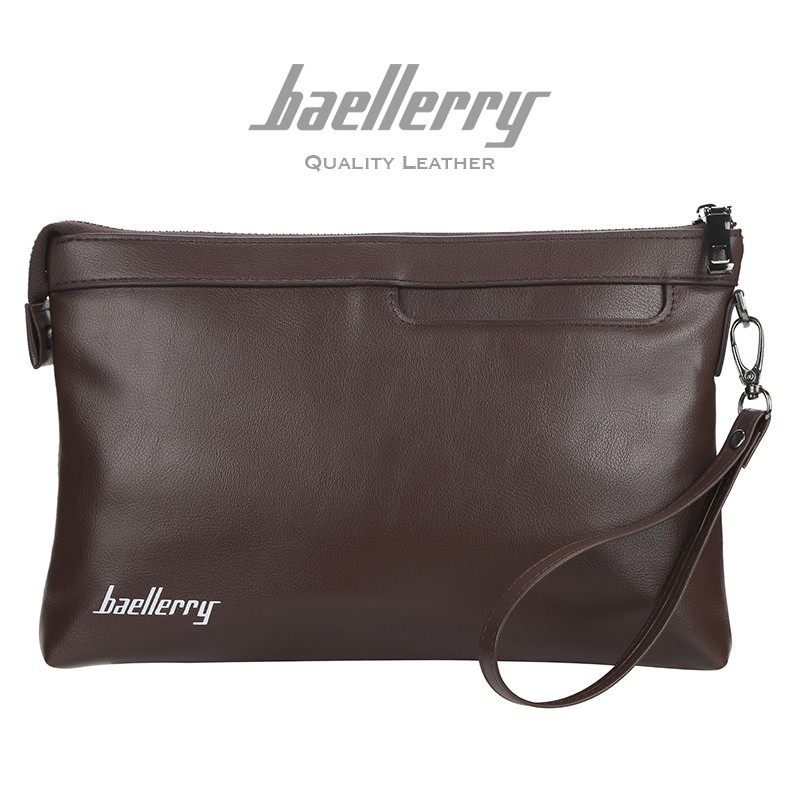 BAELLERRY S1125 Clutch Pria Wanita Bahan Kulit PU Leather Premium WATCHKITE WKOS