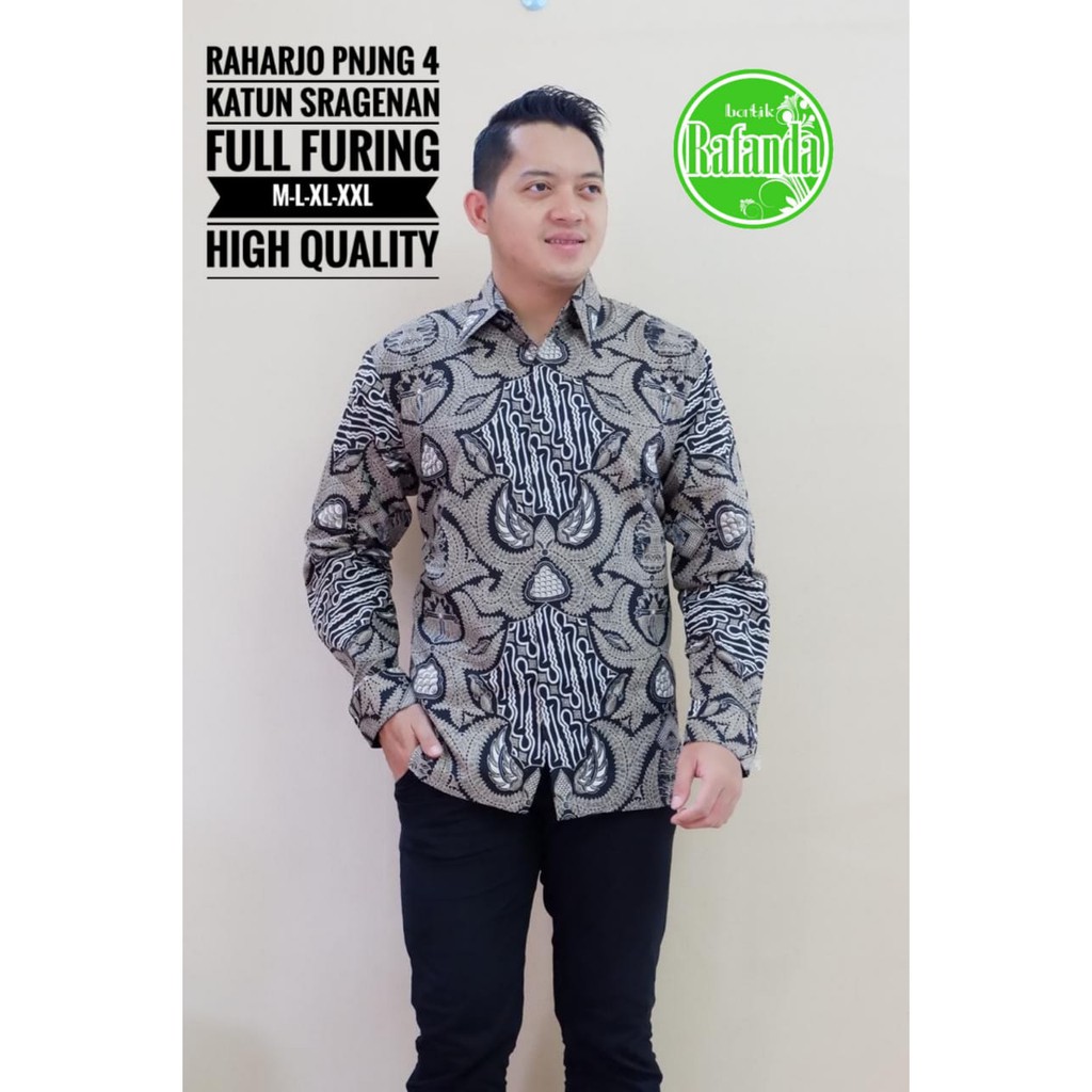 RAHARJO 4 RAFANDA BAJU KEMEJA BATIK PRIA SOLO LENGAN PANJANG PENDEK LAPIS FURING ATASAN BATIK PREMIUM MODERN KATUN HALUS ERLANGGA SEKTI KLABANG NAGA PEKSI BINTANG PETA UNGU KOPI MOCCA UWER MERAH GURDO  ERLANGGA SEKTI 2 KARISMA WARNA PARANG MERAK KLABANG