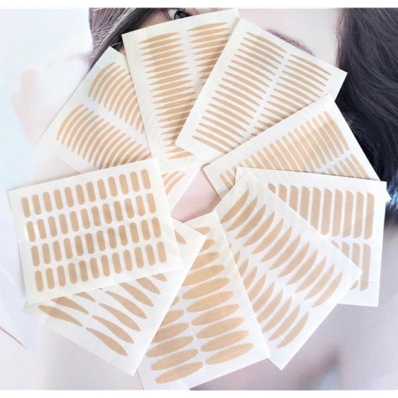 Invisible Double Eyelid Tape Self-Adhesive Transparent Eyelid Stickers Slim/Wide Waterproof Fiber Stickers for eyelid