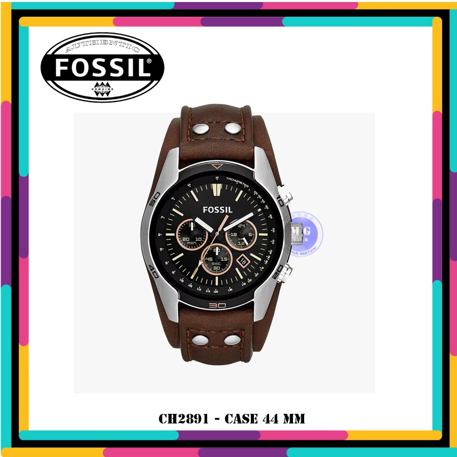 Jam Tangan Pria Fossil Original CH2891 COACHMAN CHRONOGRAPH MURAH