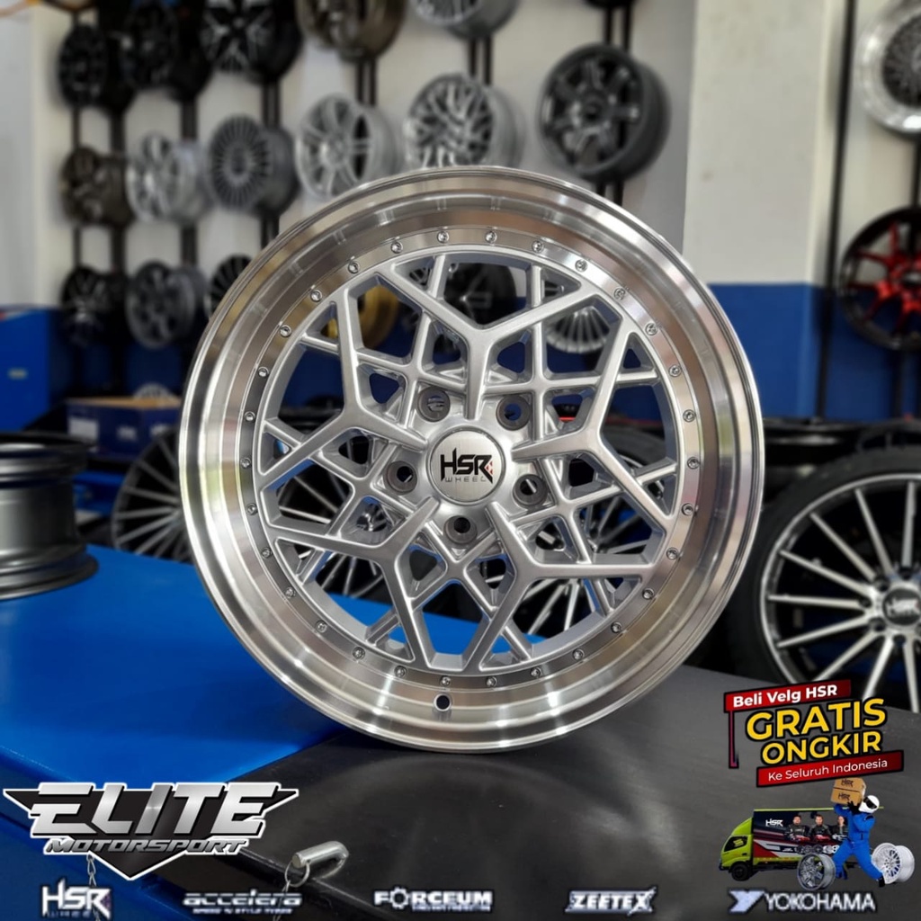 Velg HSR Ring 17 Lubang 5 Velg Mobil Ertiga Sienta Xpander Kota Berau