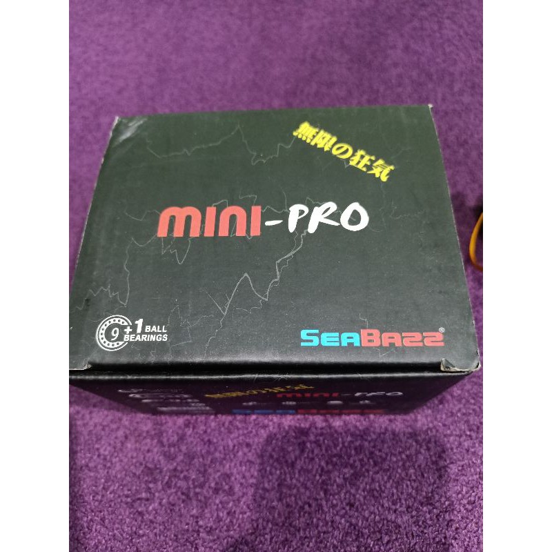 Reel UL seabass mini pro 800 power handle