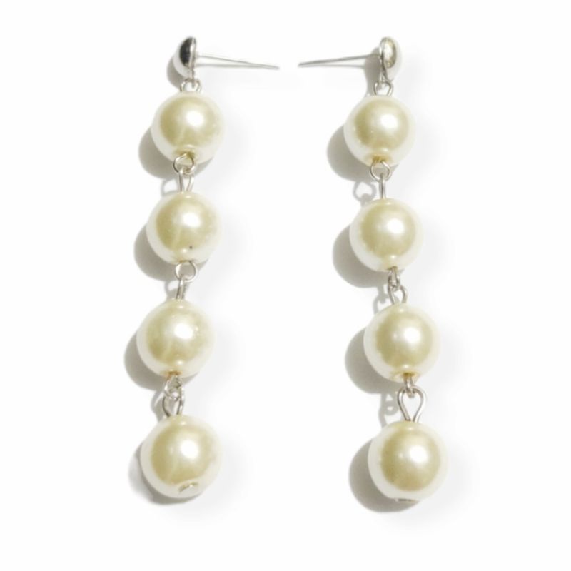 Emma Korean Pearl Stud Earrings Anting Tusuk Mutiara Korea