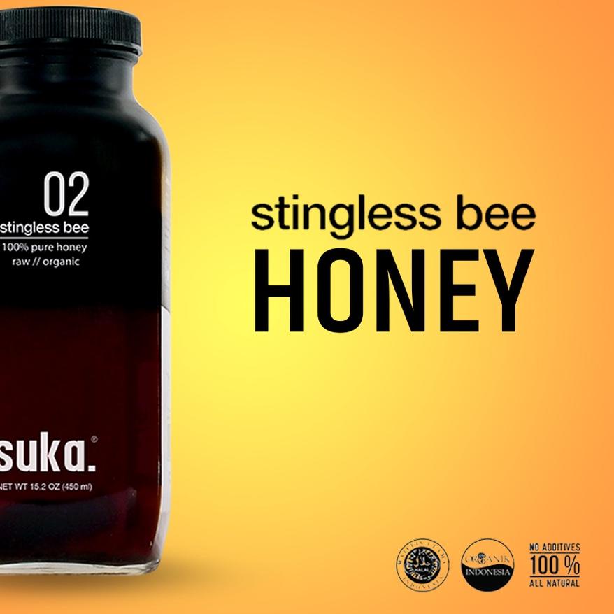 

SALE!!Suka - Stingless Bee Honey / Madu Lebah Stingless Trigona (450 ml)|SQ6