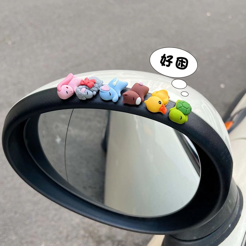 Stiker Motif Kartun Hewan Untuk Dekorasi interior Mobil
