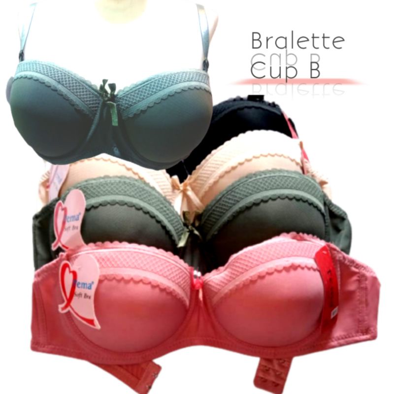 BRA BRALETTE KAWAT CUP B BUSA TEBAL KAIT 2