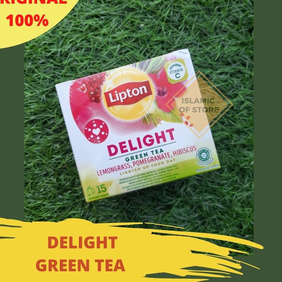 

Paling dicari--LIPTON Green Tea Delight / Refresh/ Tea ritual / TEH HIJAU CELUP ISI 15